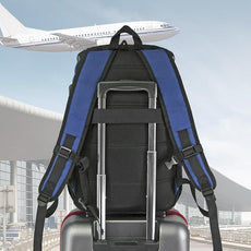 WOLT Laptop Backpack with USB Charging Port Fits Up to 17 Inch Laptop, College Backpack for Men Women, Computer Business Bookbag, Navy