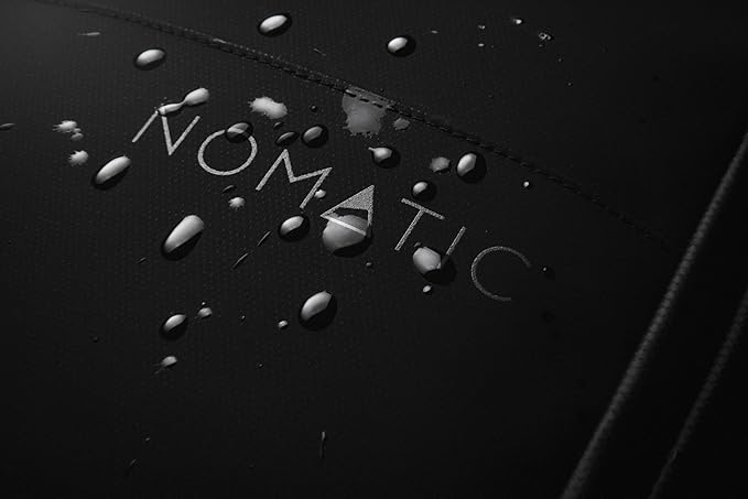 NOMATIC 20L Travel Pack - Water Resistant Laptop Bag - TSA-Ready Expandable Backpack (Black)