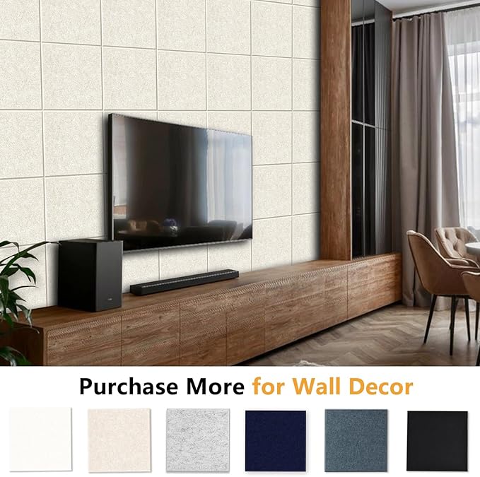 Thick Cork Board Tiles for Wall with Push Pins, 36"x24"x0.47" Bulletin Board Sets, Self-Adhesive Pin Board | Magrowill 6 Packs Felt Panels for Office Home Classroom Dorm