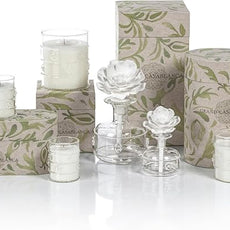 Zodax Grand Casablanca Porcelain Oil Diffuser - 6.76 oz -Water Lotus