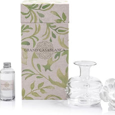 Zodax Grand Casablanca Porcelain Oil Diffuser - 6.76 oz -Apricot Bloom
