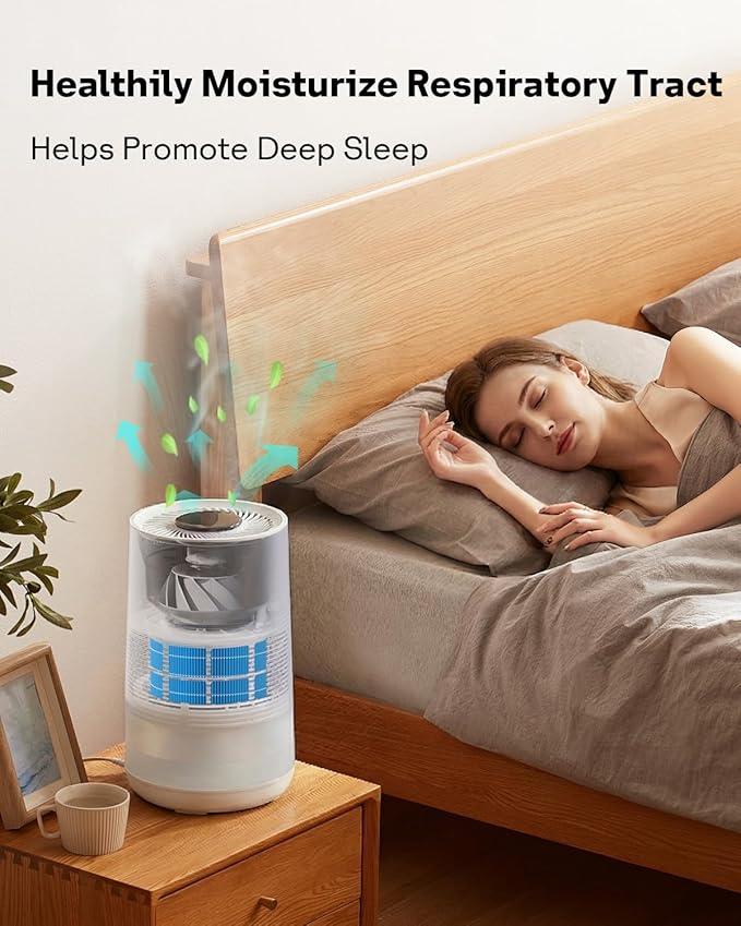 Leemone H35i Humidifier Replacement Filter Compatible with Blueair Premium Smart Humidifier, Effectively Capture Large Particles and Minerals, 2 Pack