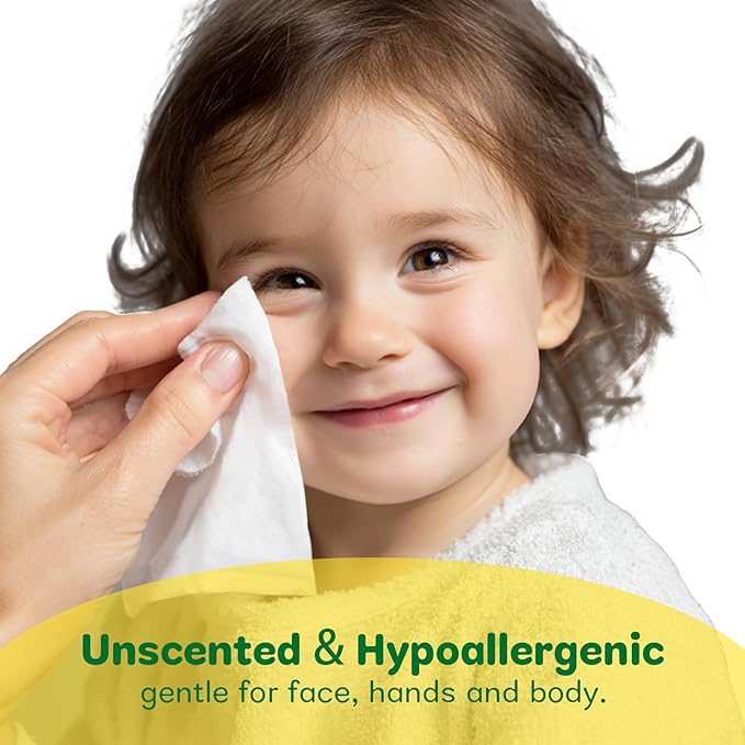 Unscented Travel Wet Wipes, 99% Purified Water Mini Wipes for Sensitive Skin, Hypoallergenic & Plastic-Free Pocket Wipes, 144 Count (24 Packs of 6)