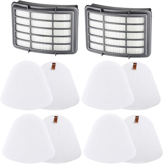 4+2 Pack Filters for Shark Vacuum Navigator Lift Away Filter Replacement Models NV350 NV351 NV352 NV355 NV356E NV360 UV440 UV540 CU500 XFF350 XHF350