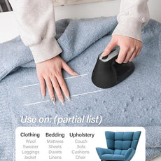 Bymore Fabric Shaver, Lint Shaver for Clothing Furniture Shaver, Sweater Defuzzer Pill Remover Shaver, Lint Remover for Clothing Fuzz-Black