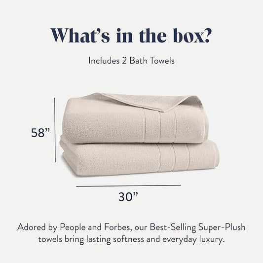 Brooklinen Super-Plush Bath Towels (Driftwood)