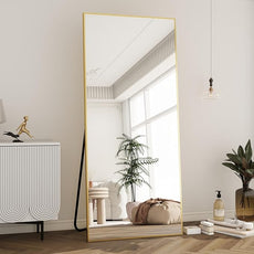 BEAUTYPEAK Full Length Mirror with Stand, 65