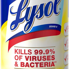 Lysol Disinfectant Wipes, For Disinfecting, Deodorizing, and Cleaning, Lemon & Lime Blossom, 35ct