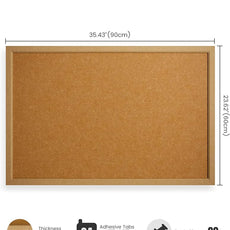 Cork Board Alternative, Felt Bulletin Board 36