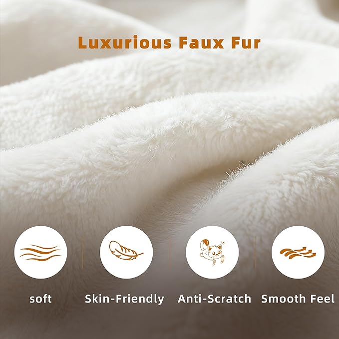 110" Cloud Couch Sectional for Living Room U-Shape Boneless Couches Modular Sectional Sofa with Deep Seat with Chaise,No Assembly Required, Carbon White(Plush Corduroy Fabric)