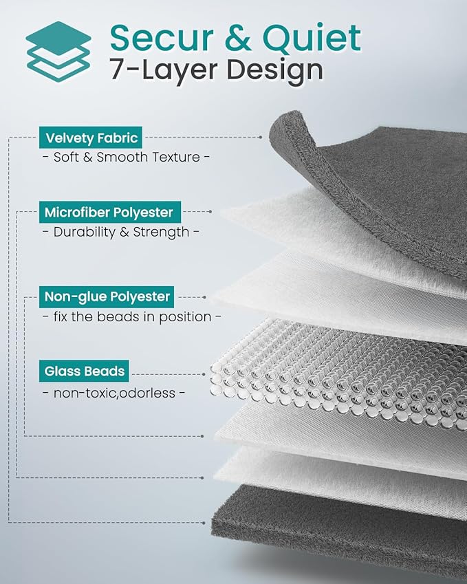 Weighted Lap Blanket 7 lbs 41"×53", Luxury Soft Small Weighted Lap Pad for Adults,Portable Travel Leaf Weighted Throw Blanket for Relaxation, All-Season Use and Machine Washable Deep Gray
