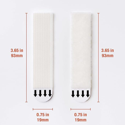180-Pairs(360 Strips) Large Picture Hanging Strips Heavy Duty, Removable Hook and Loop Tape Picture Hanger Damage Free, Waterproof Adhesive Strips for Frame Hanging, Heavy Duty