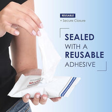 Mediwiper 10 Count Alcohol-Free Sanitizing Wipes Disinfecting Large Unscented Wet Wipes Bulk, Hand Sanitizer (10 Wipes, 100 Wipes (10 * 10))