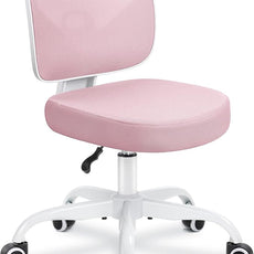 Primy Kids Desk Chair, Pink Study Chair for Boys Girls with Height Adjustable, Swivel Mesh Task Student Chairs for 4-12, Growing Teen Office Chair for Home/School/Office (Pink)