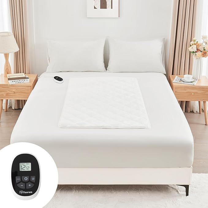 Heated Mattress Pad Mini Twin 31"×55", Bed Warmer with Memory & Preheat Functions, Electric Mattress Pad Single Control 12 Heat Settings 12-Hour Auto Off 13ft Extra Long Cord, Soft and Cozy