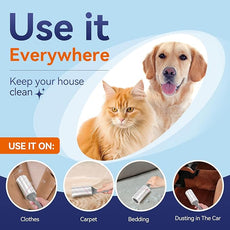 Extra Sticky Lint Roller Refills Only,1320 Easy-Tear Sheets for Mega Value Set 1.5 inches for Pet Hair Removal, Dog and Cat Lint Remover (12 Pack Refills)