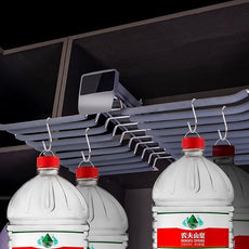 Pull Out Trousers Rack 20 Arms Steel Pull Out Pants Rack Pants Hanger Bar Clothes Organizers Load 35lbs Sizes Installation Depths are L 17.7in, h 4.33 in w 24.8in in.