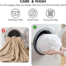 EMME Muslin Cotton Duvet Cover Set Khaki King Size Linen Like Soft Breathable Lightweight Summer Comforter Cover Set with Zipper Closure (Khaki, King, 104