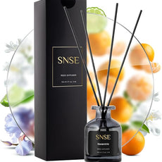 SNSE Escentric Perfumed Reed Diffuser Set - Premium Reed Diffusers for Home with Diffuser Reeds, Luxurious Gift Aroma, Sophisticated Scent, Ideal for Relaxation, Elegant Home Fragrance