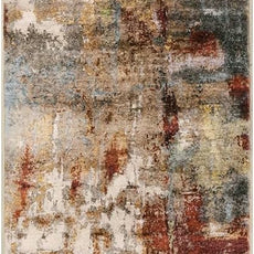 Lahome Washable Runner Rug with Rubber Backing- 2x8 Rug Runners for Hallways Non Slip Kitchen Rugs Non Skid, Modern Abstract Carpet Runner Indoor Floor for Bathroom Entrance Living Room Bedroom,Red