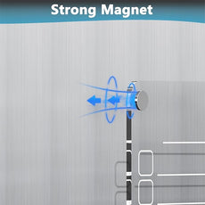 Acrylic Grocery List Magnet Pad for Fridge, Reusable to Do List for Refrigerator, Clear Notepad Note Planning Board, Shopping List, Reminders, w/ 8 Colors Markers, 15