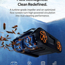 (2025 Upgrade) iGarden Pool Cleaner K80, 8H-Runtime, Robotic Cordless Pool Vacuum for Inground Pools, Smart Navigation, Touchscreen, 5810GPH Turbo Suction, 4L Debris Basket, Auto-Parking