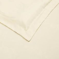 Amazon Basics Lightweight Microfiber 2-Piece Duvet Cover Set, Beige, Solid, Twin/Twin XL