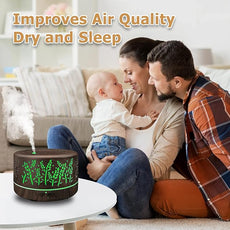 Diffusers for Essential Oils Large Room 600ml,Essential Oil Diffusers for Home with R/C,8/Set Oils Cool Mist Humidifier,7 Colors Lights & 3 Mist Mode Waterless Auto Off for Office Bedroom Decor Gifts