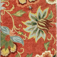 Lahome Floral 2x6 Washable Hallway Runner, Vintage Soft Non-Slip Carpet for Entryway Laundry Living RoomKitchen Runner Rug