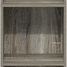 Furinno PASIR Book Shelf, 5-Tier Modern Bookshelf, Open Shelves Bookcase 9 x 12 x 52, for Living Room, Bedroom, Home Office, French Oak