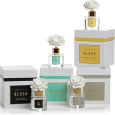 Zodax Blush Porcelain Oil Diffuser, 1.69 oz- Grapefruit