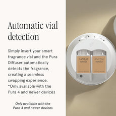 Pura x Studio McGee Home Scent Refill - Smart Air Diffuser - Up to 120-Hours of Luxury Fragrance per Refill - Home Essential - Clean & Safe Diffuser Fragrance - 2 Pack, Santal Vanilla