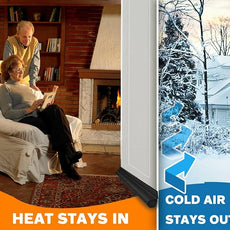 MAXTID Under Door Draft Seal for Bottom of Doors 30 Inch Small Size Door Blocker Door Draft Stoppers Under Door Gap Filler Weather Stripping Door Seal Strip