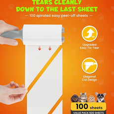 Lint Rollers for Pet Hair Extra Sticky, 600 Sheets Mega Value Set with 3 Upgraded Handles, 6 Rollers Portable Pet Lint Remover for Clothes, Furniture, Carpet, Dog & Cat Hair Removal