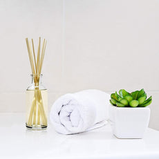 Urban Naturals Cucumber Sea Salt Reed Diffuser Set | Fresh, Crisp Cucumber, Agave Leaves & Sea Salt | Essential Oil Room Scent Kit with Reed Sticks | Made in The USA | A Great Home Gift Idea