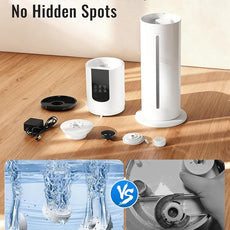 8L Humidifiers for bedroom, Humidifiers large room up to 500 sq ft, Easy to Clean Humidifier with Fully Washable Parts, Ultrasonic Cool Mist Humidifier for Home Plants Baby Nursery Office