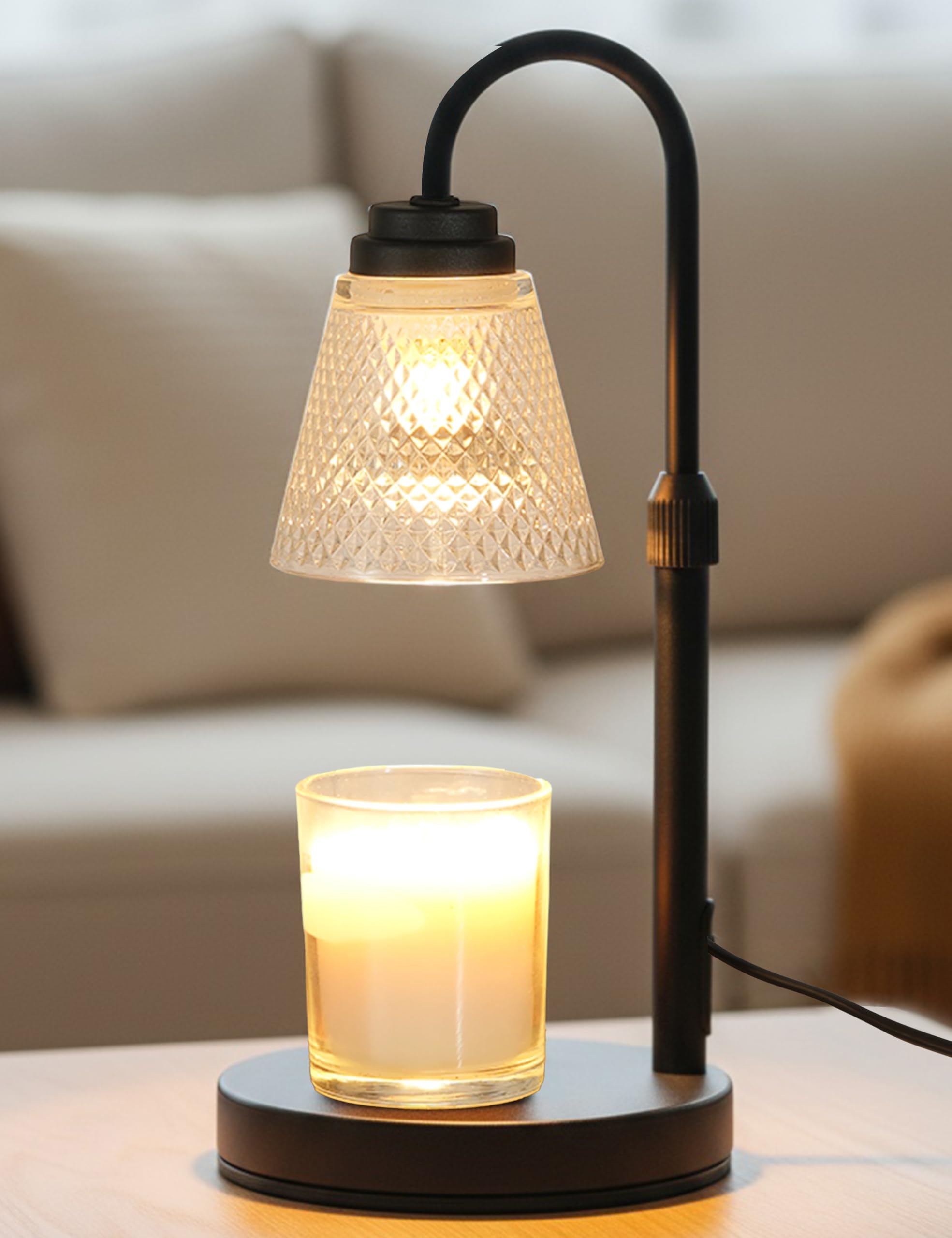 Candle Warmer Lamp with Timer Dimmer, Birthday Gifts for Mom Women Friend Sister, House Warming Gifts, Wax Melt Warmer, Office Apartment Dorm Room Home Decor Dormly