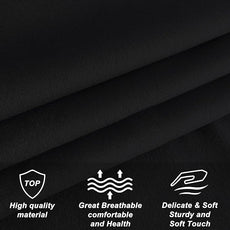 Velvet Upholstered Headboard King/Cal King Size Latest Model Wall Mount, Bed Frame Mount, Featuring High-Density Sponge Padding, Luxury Texture Easy Assembly Comfort and Style-Black