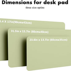 YSAGi Double-Sided Desk Pad, 35.4