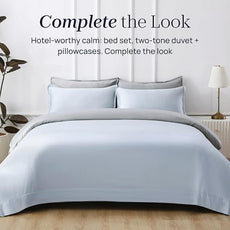 California King Size 4 Piece Bed Sheet Sets, DeepSleep Tech Luxury Bedding Made with 100% Tencel Lyocell - Silky, Lustrous & Gentle on Skin | Day Dream (2 Sheets, 2 Pillow Cases)