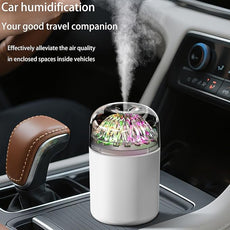 Mini Personal Cool Mist Humidifier-Humidifier for plants with led lights,usb portable air humidifiers ultra-quiet, Suitable for Babies, Kids, Indoor, Bedroom, Office, Car, Travel
