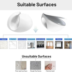 18 Pack Mini Cable Clips, Znben Cord Organizer Holder Adhesive Cord Management Charger Wire Holder Clips for Desk, Home, Office, Car, Cubicle, Nightstand White