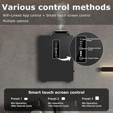 2026 Upgraded 1000ML HVAC Scent Diffuser Machine Kit, Includes 2 Premium Oils, Coverage 6000 Sq.Ft, APP WiFi Control, Waterless Cold Air Aromatherapy Essential Oil Hotel Scent Diffuser for Large Room