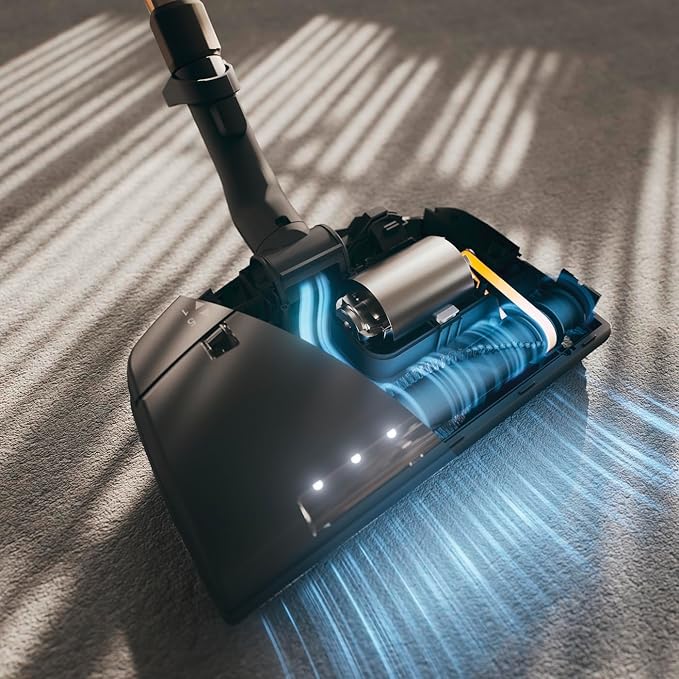 Miele Original SEB 236 Electro Premium Floorbrush, Motorized Extra-Wide Floorhead for Select Miele Vacuum Cleaners, Quick and Deep Cleaning of All Carpet Depths – 7311290