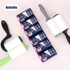 4 inch Lint Roller Refills Only Compatible with Scotch Brite Pet Hair Pickup Everyday Clean Lint Rollers, 50% Stickier, 60 Sheets Each Refill, 6 Pack, 360 Sheets Total (1 3/4'' Inside Dia.)