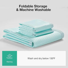 Novilla Full Size Cooling Pad with Pillowcase, Breathable Summer Mattress Topper for 8–21