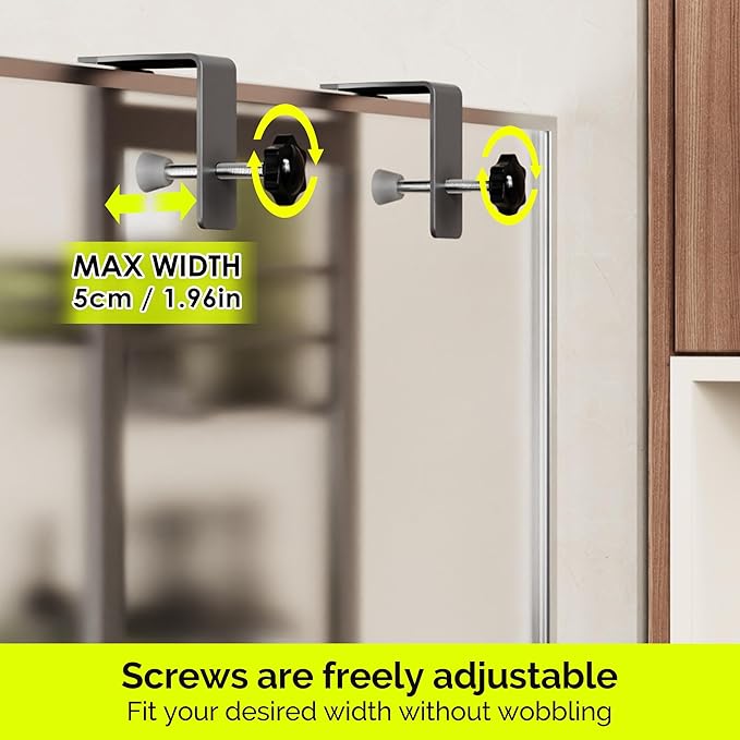 Orimade Over the Door Shower Caddy Adjustable 3 Tier Dark Grey,Bathroom Hanging Organizer Shelf Rustproof with 4 Hooks,Shower Basket with Soap Holder and Suction Cup