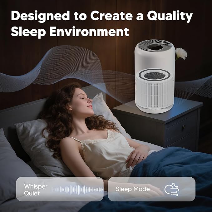 Core 300 Replacement Filter for LEVOIT Core 300 Core 300-P Core 300S Vortex Air Air Purifier, 3-in-1 H13 Grade True HEPA High-Efficiency Activated Carbon, Core 300-RF, 2 Pack, White