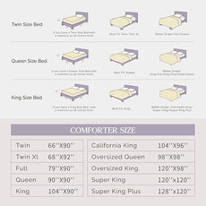 Andency Beige Comforter Set Twin(66x90Inch), 2 Pieces Comforter for Girls Kids, Soft Microfiber Pinch Pleat Comforter Set, All Season Lightweight Bedding Set