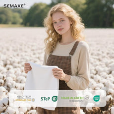 SEMAXE 6-Pack White Hand Towels - Premium 27